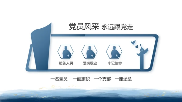 八一部队军事工作总结汇报动态PPT