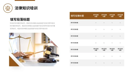法律培训案件分析法院律师工作汇报通用PPT法律法规