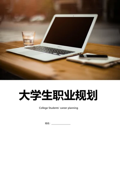 大学生职业发展规划书范例