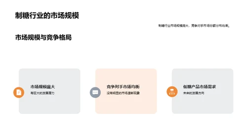 低糖风潮：制糖业的新契机