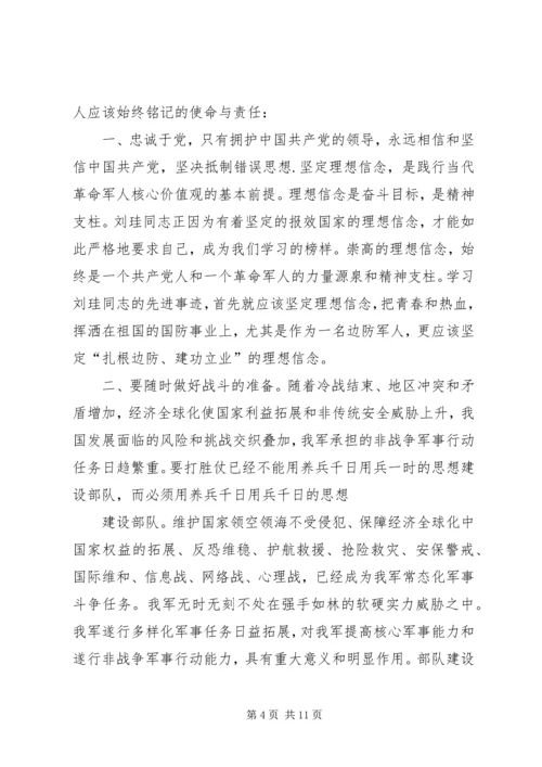 学习刘珪事迹心得体会(精选多篇).docx