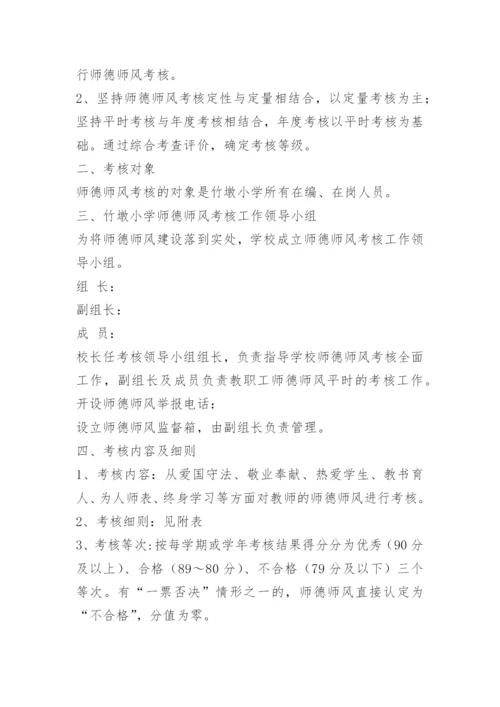 学校师德考核制度15篇.docx