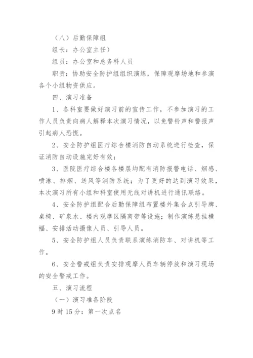 消防灭火应急疏散演练方案.docx