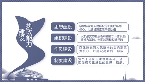蓝色党建党风廉政建设文化动态PPT