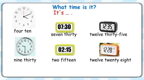 Unit 2 What time is it?  Part B Let's talk & Let's