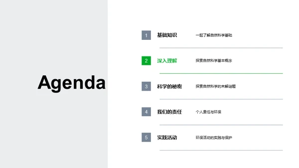 探索自然科学
