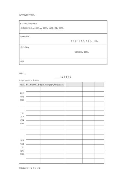 公司目标绩效考核方案