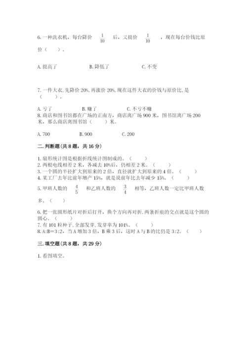 人教版六年级上册数学期末测试卷（全优）word版.docx