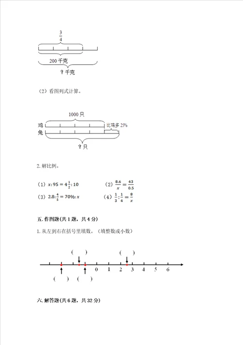 小升初数学六年级下册期末测试卷精品a卷