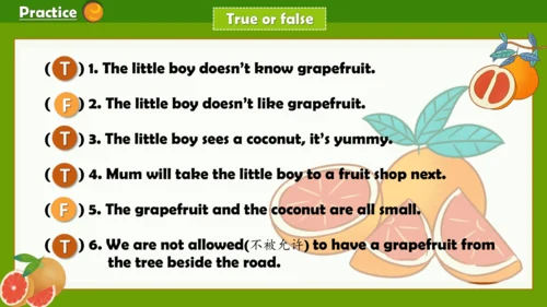 Unit6 It is grapefruit.lesson 31-32课件（共19张PPT，内嵌音视