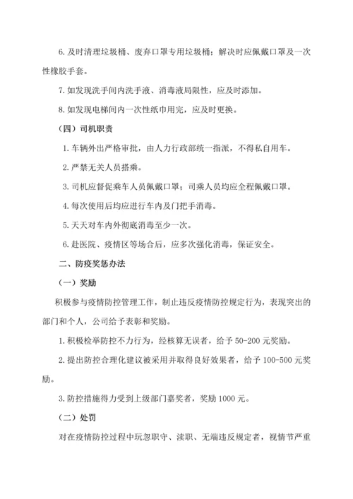 商场超市新冠疫情期间防控奖惩制度.docx