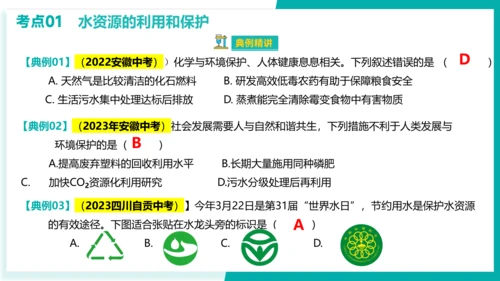 第四单元 自然界的水【考点串讲课件】(共45张PPT)-2023-2024学年九年级化学上学期期末考