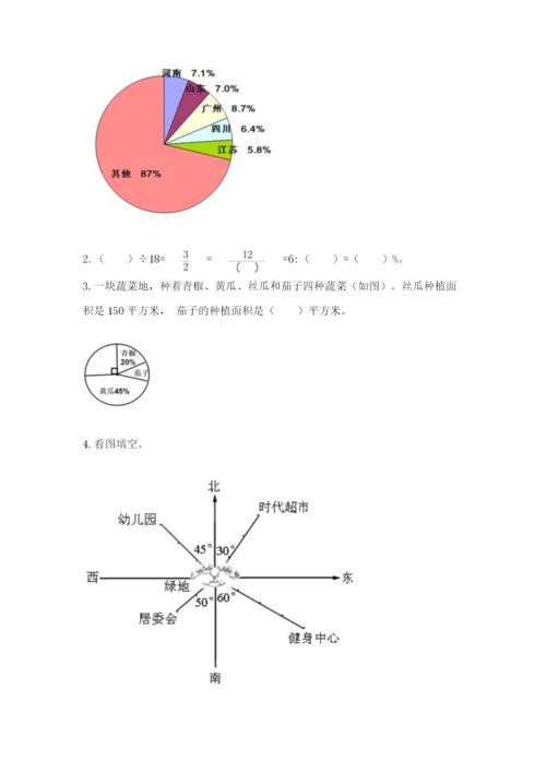 小学六年级数学上册期末考试卷（夺分金卷）.docx