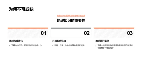 地理课程解读地球PPT模板