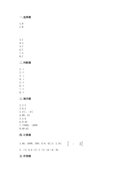 冀教版六年级下册数学期末测试卷（必刷）.docx