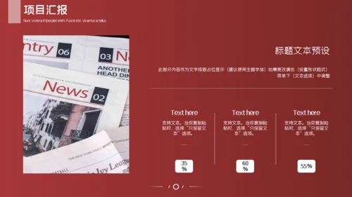 金融业投资者项目通用PPT模板