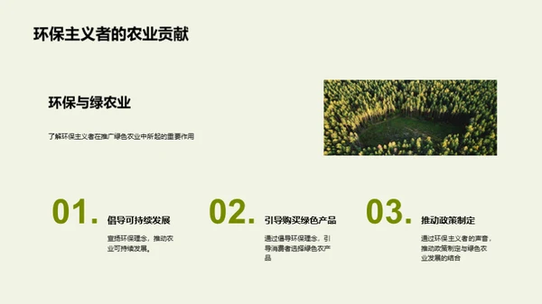 活动策划推动绿农