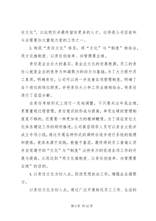 企业文化建设调查.docx