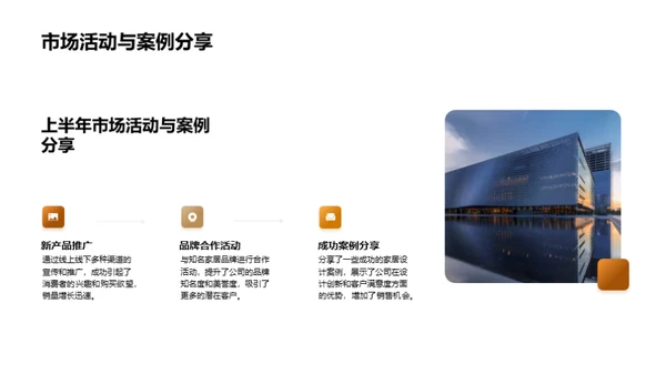 家居业务半年回顾与展望