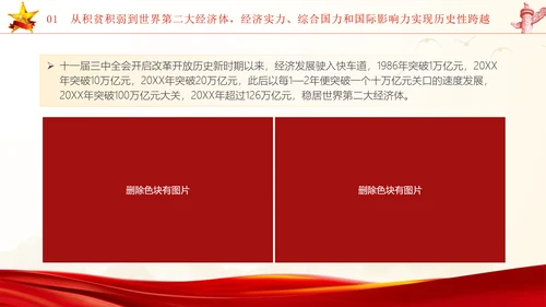 国庆节新中国史宣讲75年伟大成就党课ppt