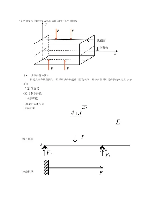 弯曲内力教案