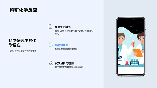化学反应实践教学PPT模板