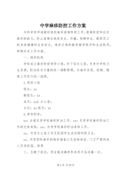 中学麻疹防控工作方案.docx