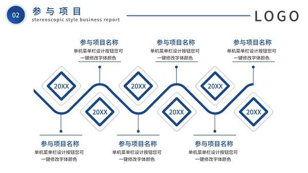 蓝色大气微粒体岗位竞聘个人介绍PPT模板