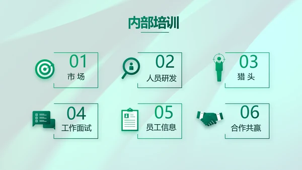 绿色大气邮政储蓄银行PPT动态模板