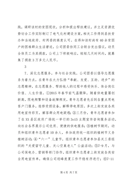 供电公司团青调查问卷 (2).docx