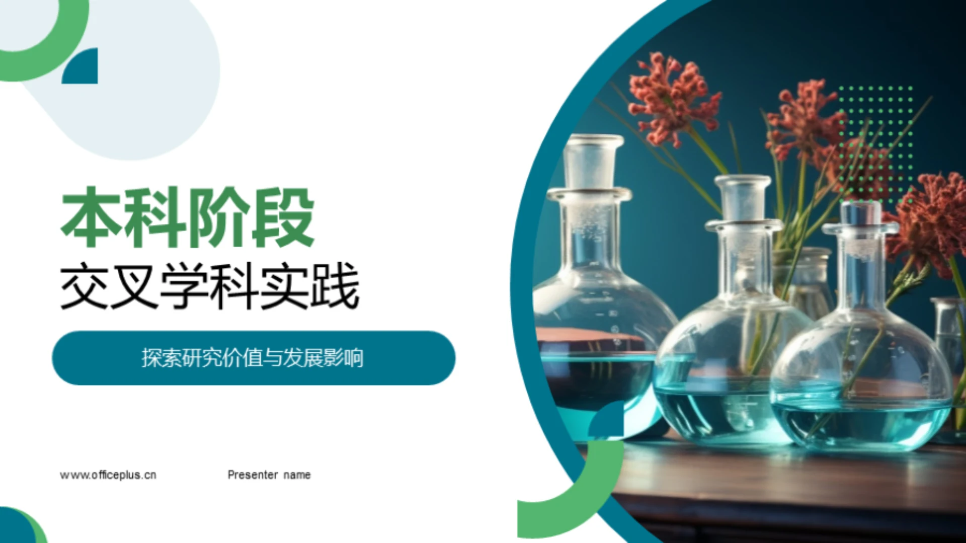 本科阶段交叉学科实践