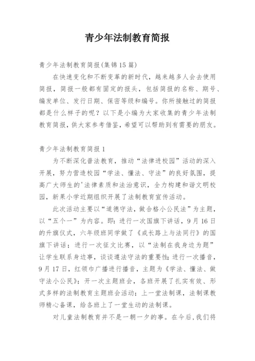 青少年法制教育简报_2.docx