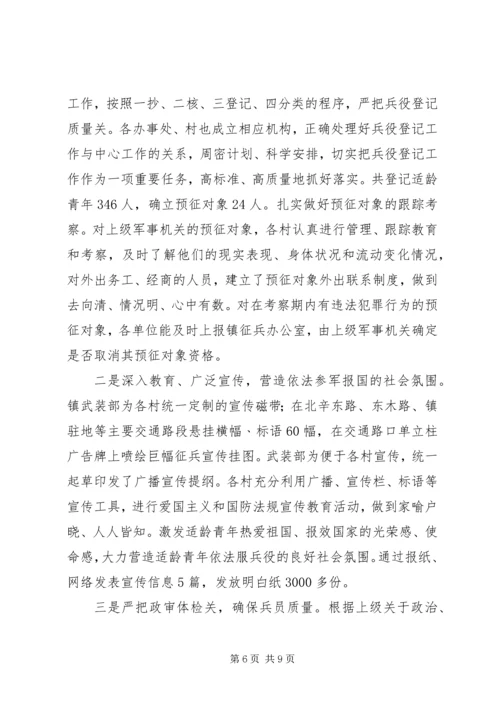 苏桥镇关于武装部规范化建设的情况汇报 (4).docx