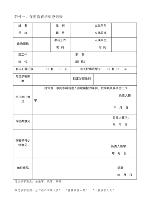 关键工程部保密管理标准手册.docx