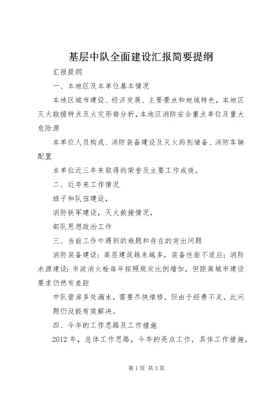 基层中队全面建设汇报简要提纲 (2).docx