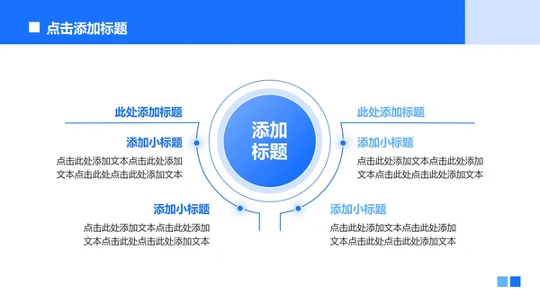 蓝色渐变商务风大学生创新创业计划书PPT模板