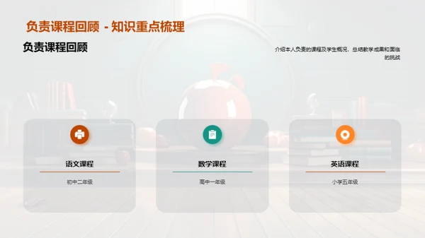 半年教学回顾与展望