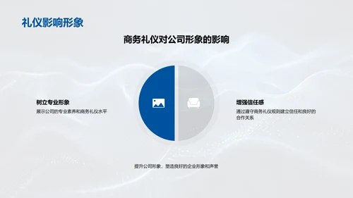 商务礼仪在财务行业的运用PPT模板