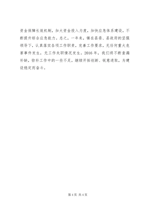 乡镇年度安全应急管理工作总结.docx