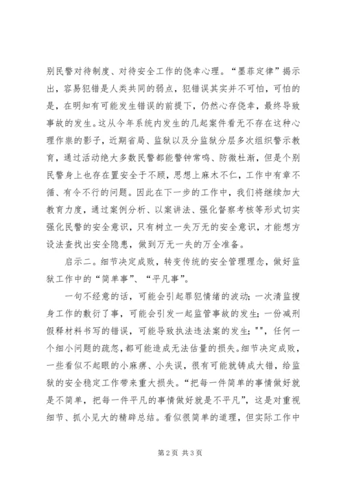 学习海因法则、墨菲定律的体会及工作建议 (3).docx