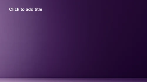 紫色卡通风PPT主题