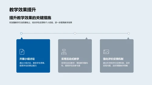 半年教学总结报告PPT模板