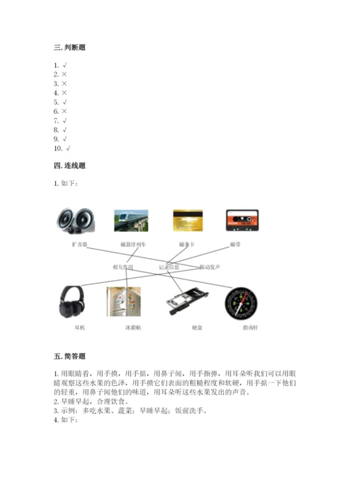 教科版小学科学二年级下册 期末测试卷附完整答案【考点梳理】.docx