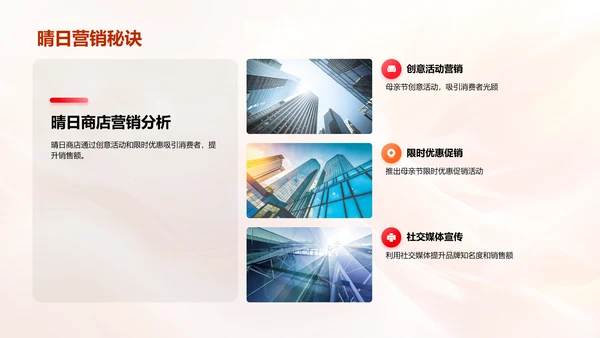 母亲节商业价值探讨PPT模板