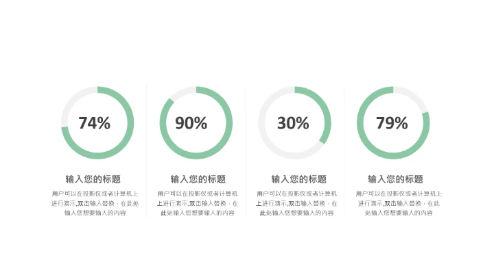 毕业答辩绿色简约开题报告PPT模版