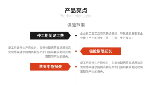 综合保险公司保障计划产品说明会通用PPT模板