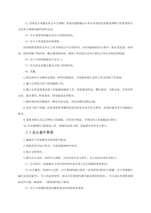 会计师事务所岗位设置职责业务标准流程.docx