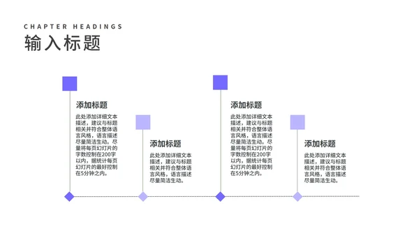 小清新紫色学生毕业论文答辩汇报PPT模板