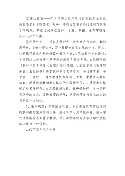小学校本教研实施方案.docx