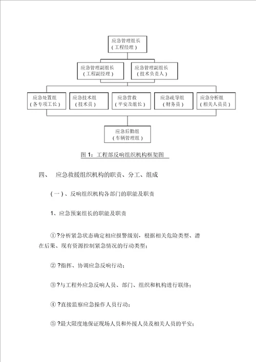 绿化施工安全事故应急方案施工方案